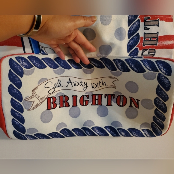 BRIGHTON SS BRIGHTON Nautical red, white & blue tote bag - Picture 3 of 7